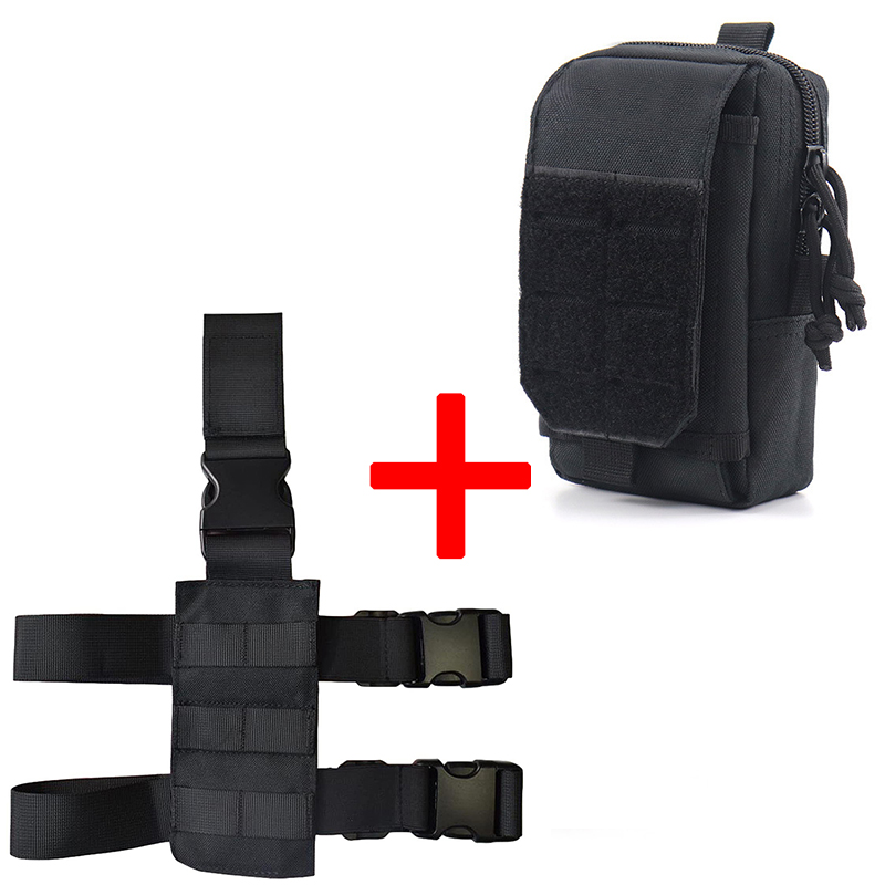 Edc Carry Belt - 전술 드롭 다리 플랫폼 조절 가능한