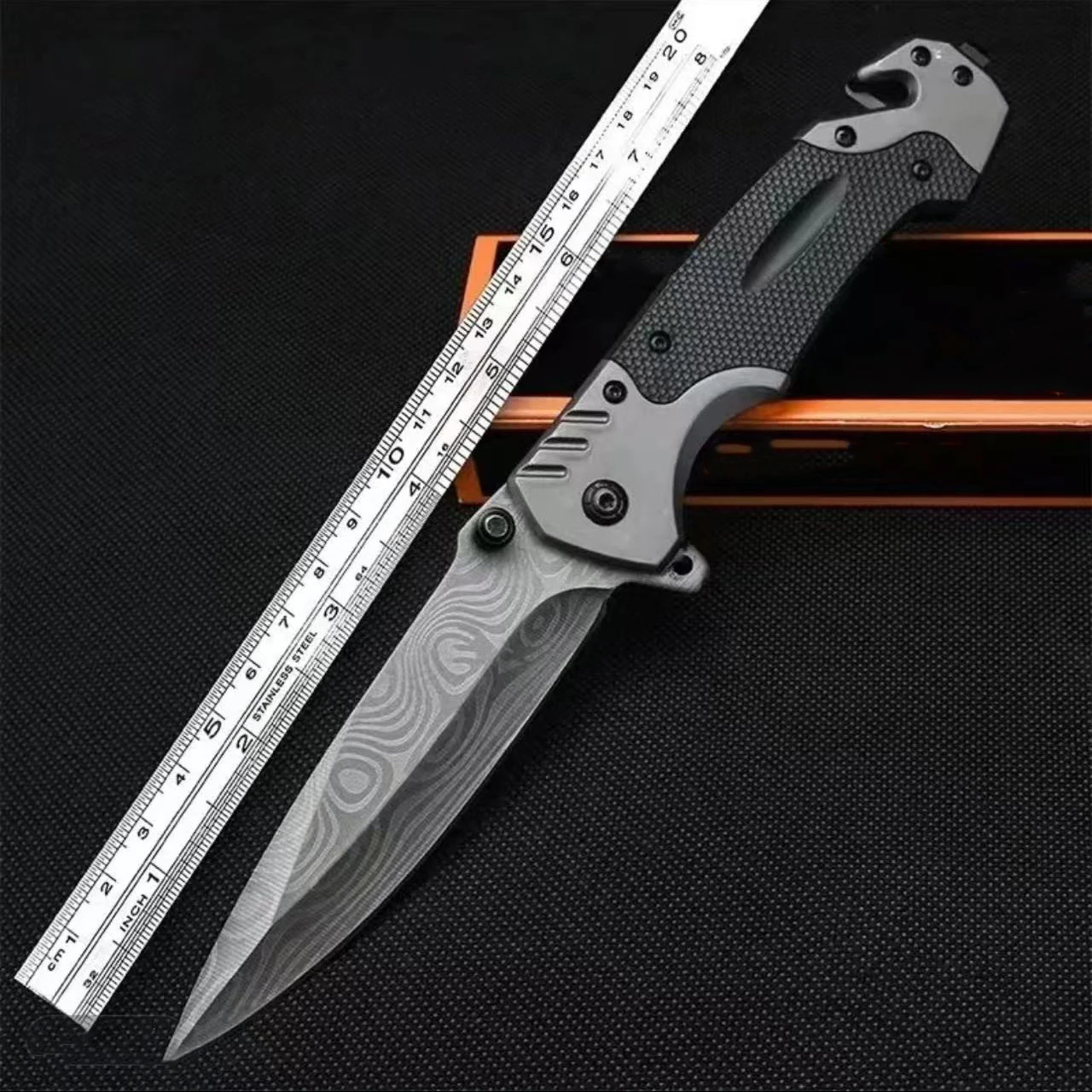 Edc Concealed Carry Knife - 편리한 샤프 서바이벌 나이프 다기능 접이식