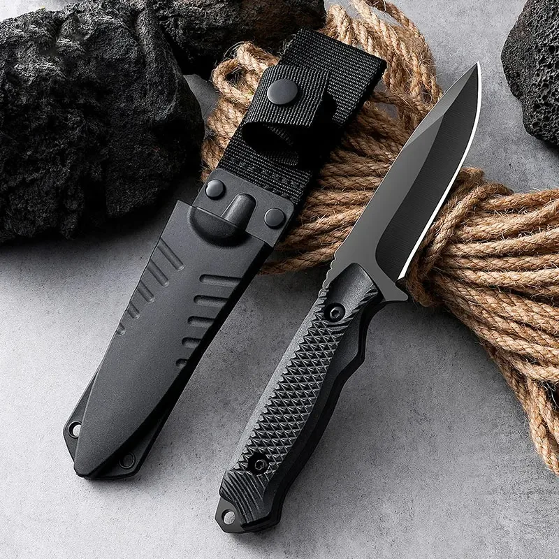 Edc Concealed Carry Knife - 스테인리스 스틸 칼집 포켓 나이프, 고경도