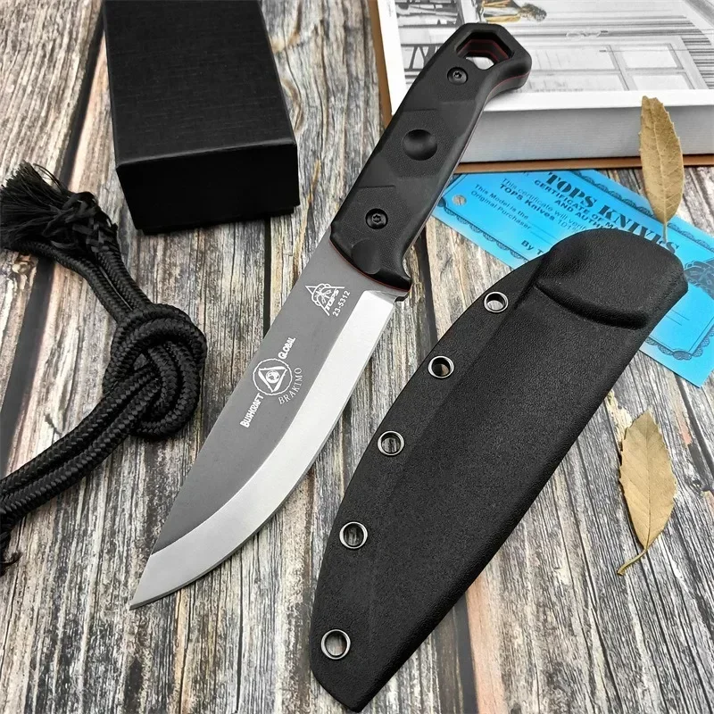 휴대용 D2강 고정날 야외 생존 나이프 나일론 유리 섬 - Edc Concealed Carry Knife 리뷰 및 가격