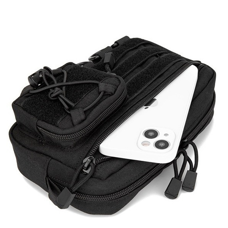 전술 몰리 수평형 관리자 파우치 (앞면 드로스트링 포켓 - Edc Able Carry 리뷰 및 가격