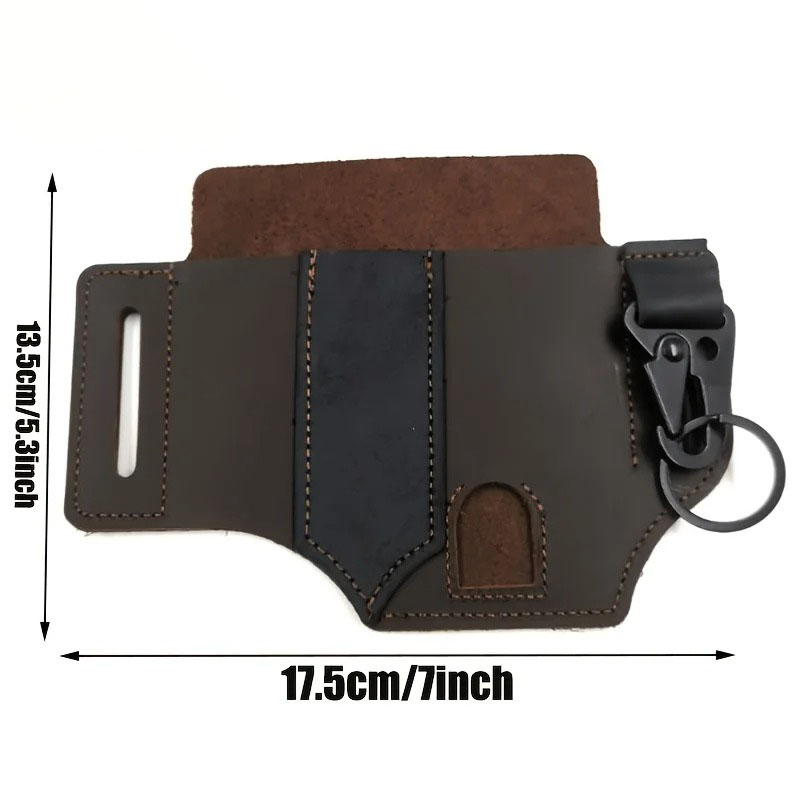 PU 가죽 EDC 벨트 멀티툴 쉘, 펜 홀더, 손전등  - Leather Edc. Carry Pouch 리뷰 및 가격