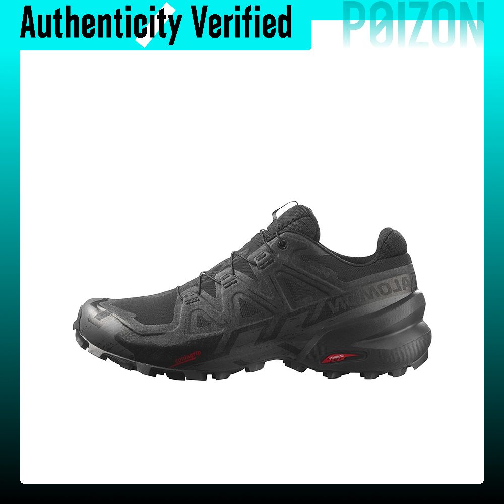 살로몬 스피드크로스 6 트레일 러닝화 남성용 블랙 L4 - Salomon Shoes Speedcross 6 리뷰 및 가격