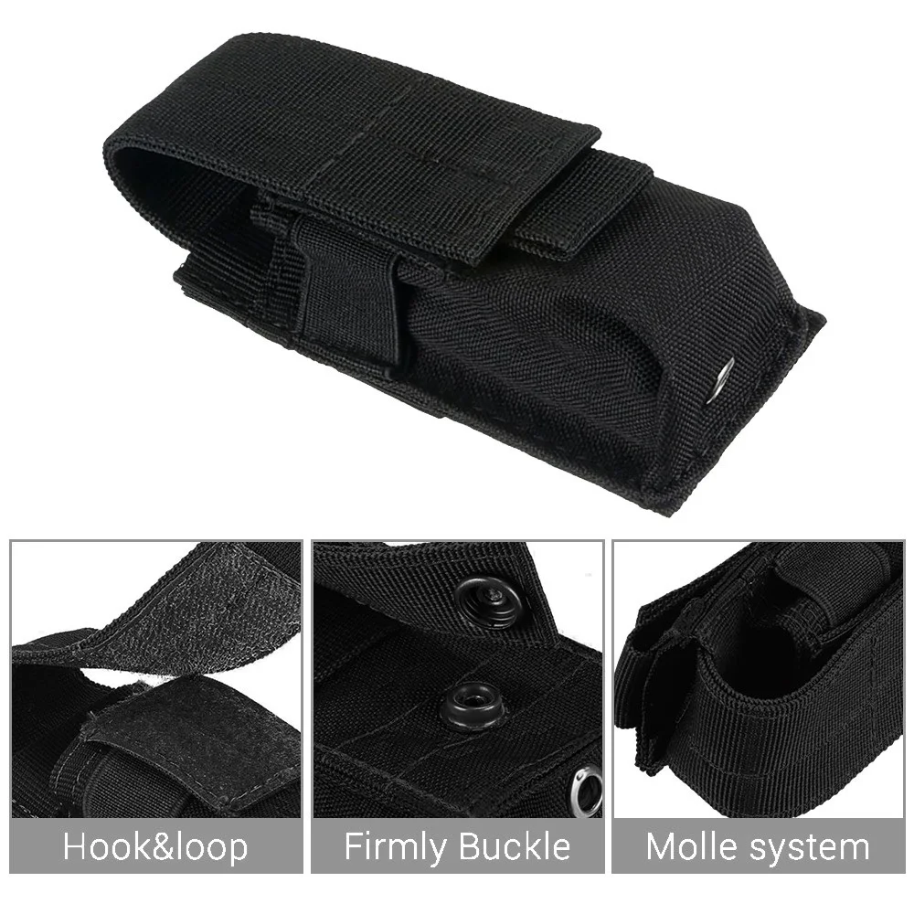 Molle 전술 M5 손전등 주머니 9MM 단일 잡지  - Edc Carry Knife 리뷰 및 가격