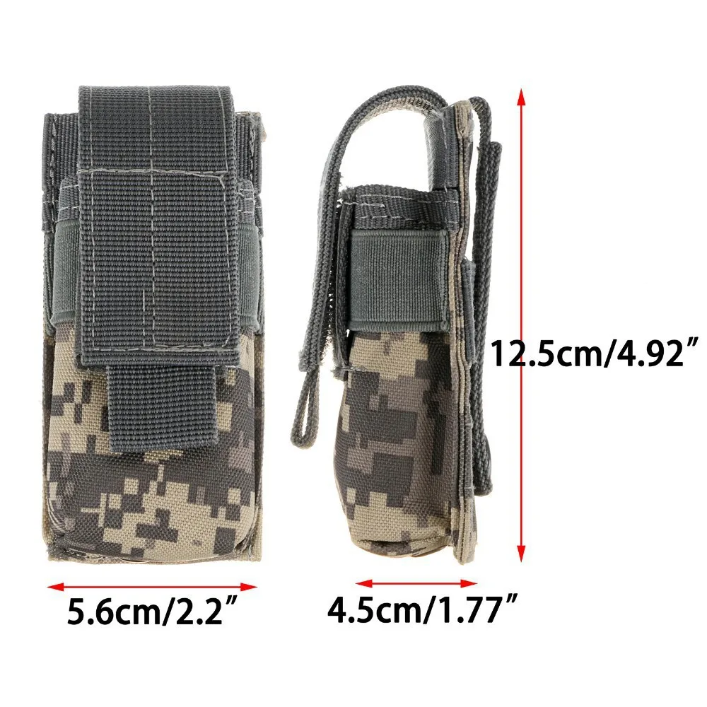 Molle 전술 M5 손전등 주머니 9MM 단일 잡지  - Edc Carry Knife 리뷰 및 가격