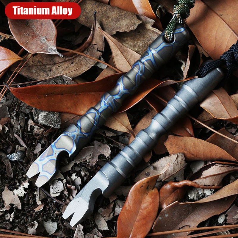 TC4 티타늄 합금 다기능 크로우 바 네일 풀러 병따개 - Titanium Pry Bar 리뷰 및 가격