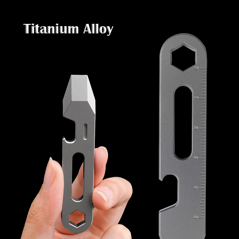 8CM CNC TC4 티타늄 합금 크로우 바 병따개 졸 - Titanium Pry Bar 리뷰 및 가격