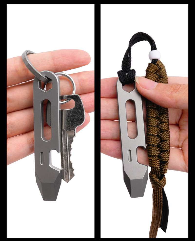 8CM CNC TC4 티타늄 합금 크로우 바 병따개 졸 - Titanium Pry Bar 리뷰 및 가격
