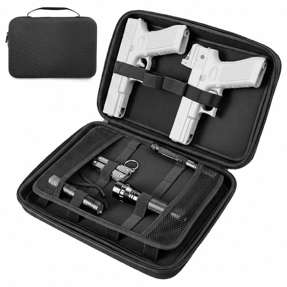 전술 권총 케이스 듀얼 건 보관 가방 은닉 휴대 권총  - Edc Carry Gun 리뷰 및 가격