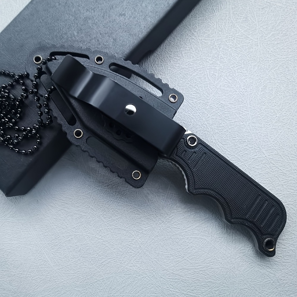 EDC 일상용 고정날 나이프 블랙 핸들 목걸이 나이프, - Edc Concealed Carry Knife 리뷰 및 가격