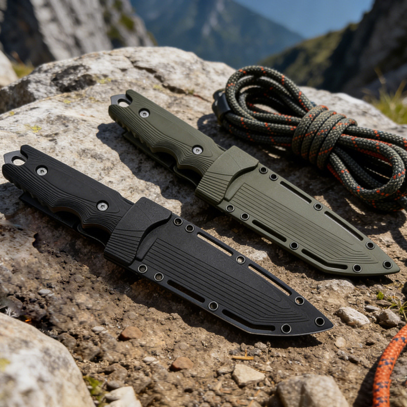 8071 고품질 스테인리스 스틸 직선 나이프 - 440 - Edc Concealed Carry Knife 리뷰 및 가격