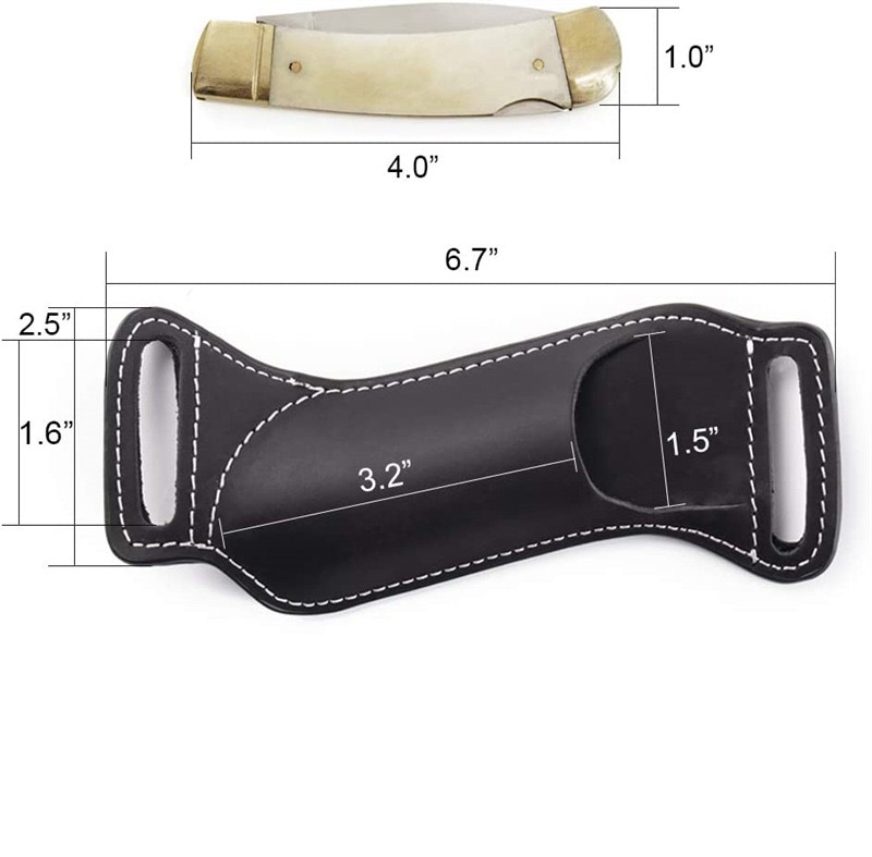 실외용 허리에 착용하는 천연 가죽 EDC 칼집/파우치  - Edc Carry Knife 리뷰 및 가격