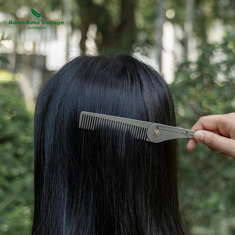 순수 티타늄 머리 빗, 초경량 마사지 빗, 티타늄 빗, - Comb Pocket Titanium 리뷰 및 가격