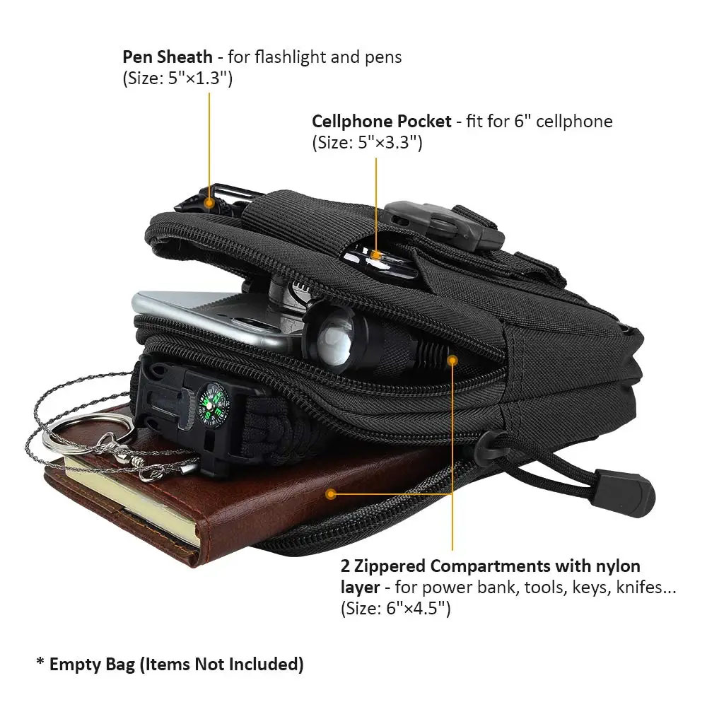 야외용품 도구 가젯 포켓 벨트 가방 전술 허리 EDC  - Edc Able Carry 리뷰 및 가격